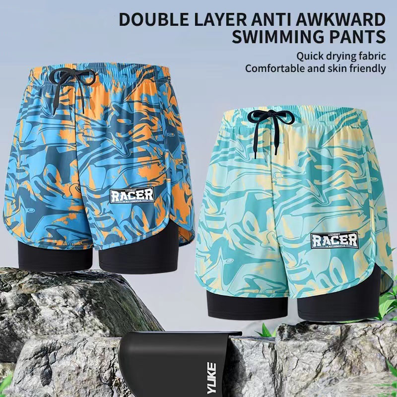 Trunk Breathable Men - Costume da bagno per adulti doppio