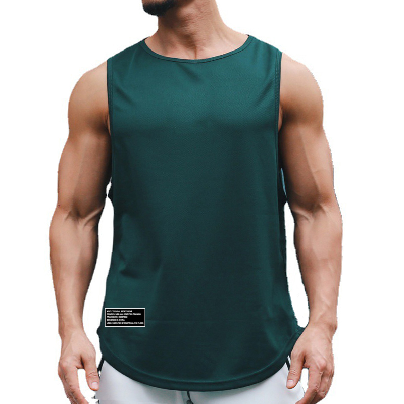 Sleeveless Undershirt - Canotte da Palestra per Uomo, Magliette