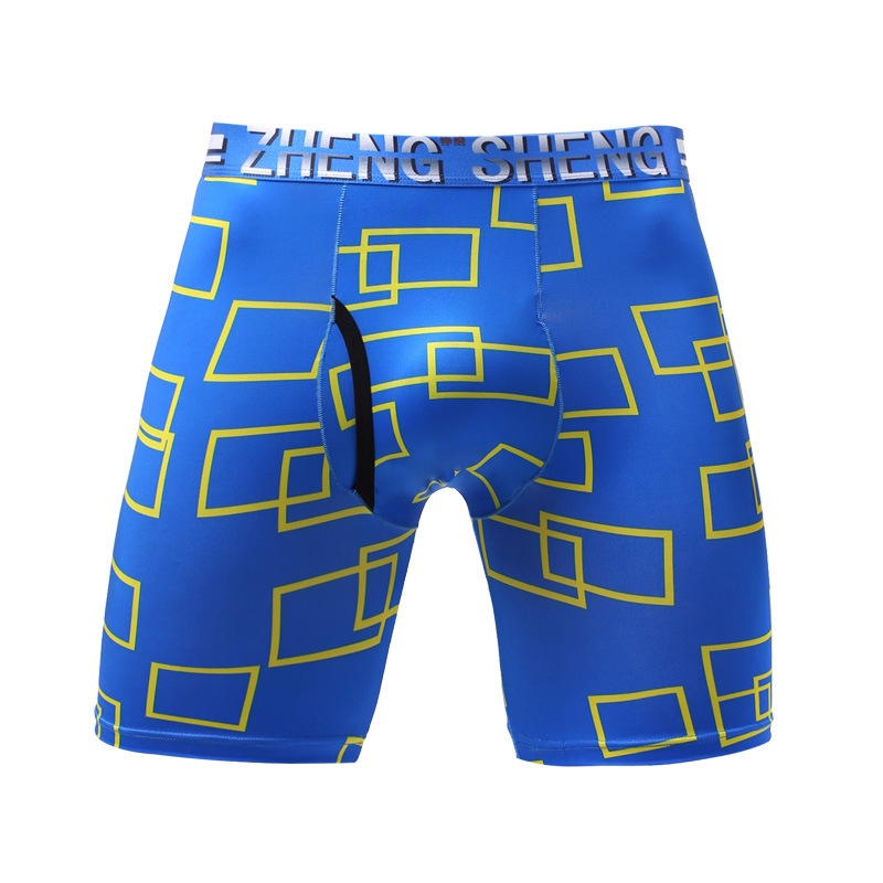 Long Leg Trunk Men - Intimo uomo Boxer Pantaloncini Homme Panites