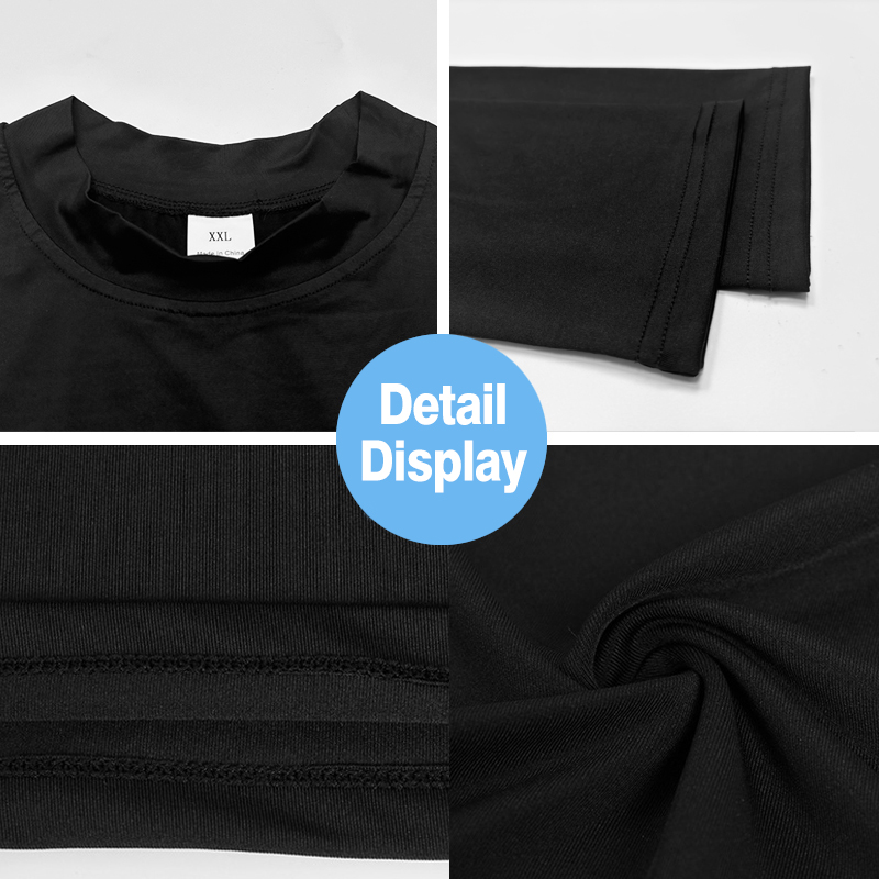 Dolcevita da uomo a maniche lu - T Shirt Tight Fit recensione e prezzo