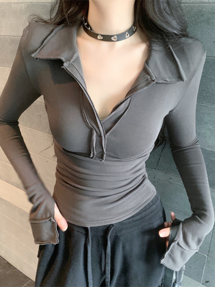 Maglia a maniche lunghe slim f - T Shirt Tight Fit recensione e prezzo