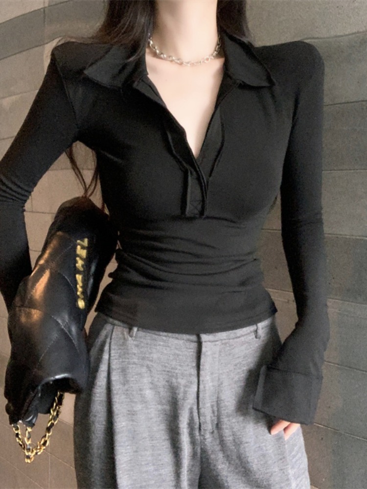 Maglia a maniche lunghe slim f - T Shirt Tight Fit recensione e prezzo