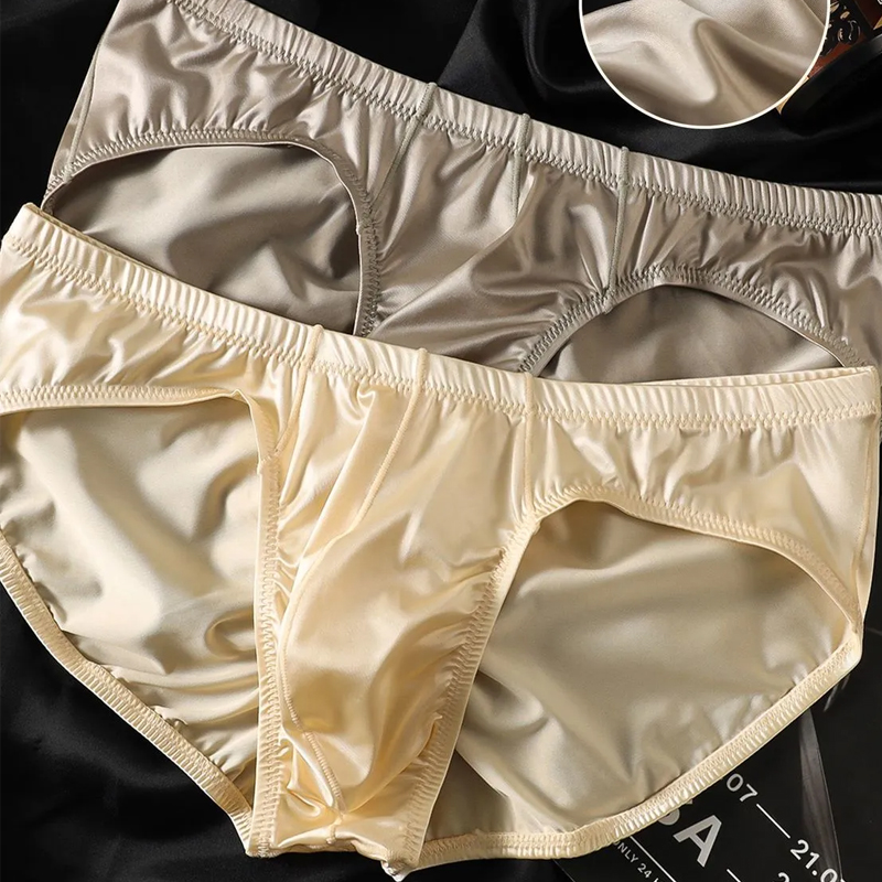 4 Pezzi Slip da Uomo in Raso L - Pouch Boxer Pouch recensione e prezzo