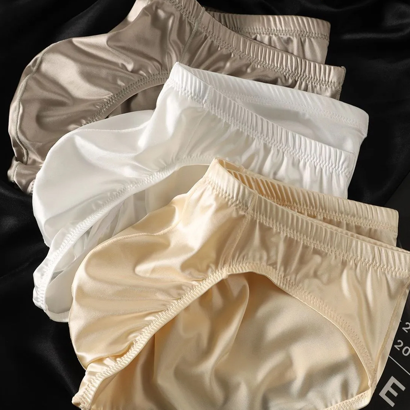 4 Pezzi Slip da Uomo in Raso L - Pouch Boxer Pouch recensione e prezzo
